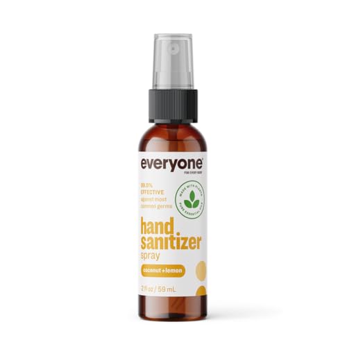 Hand Sanitizer Spray | Coconut & Lemon, 2 Fluid Ounce