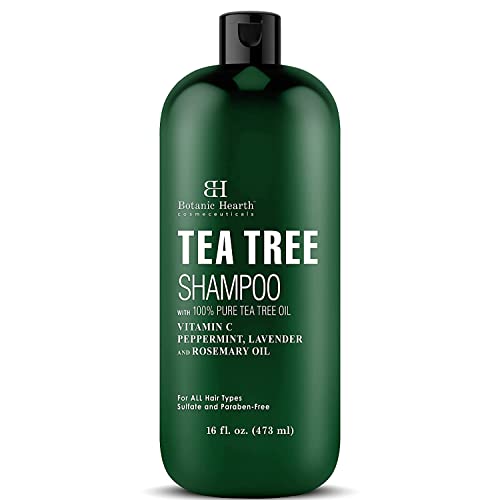 Shampoo | Tea Tree, Vitamin C, 16 fl oz, Fights Dandruff