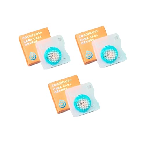 Dental Floss | Waxed, Expanding, 3 Spools (33 yd Each)