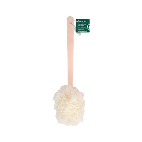 Bath Brush | 2-in-1 Loofah, Long Handle, Eco-Friendly