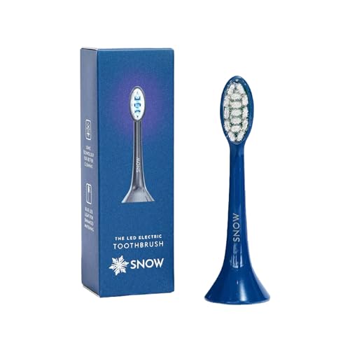 Toothbrush Replacement Head | Soft Bristles, Blue LED Light, Easy Replacement