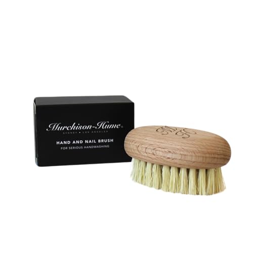 Hand and Nail Brush | Genuine Beech Wood Handle, Plant Bristles, Compostable