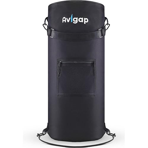 Trash Can | 100% Odor & Leak Resistant, Portable, 10-13 Gal Capacity