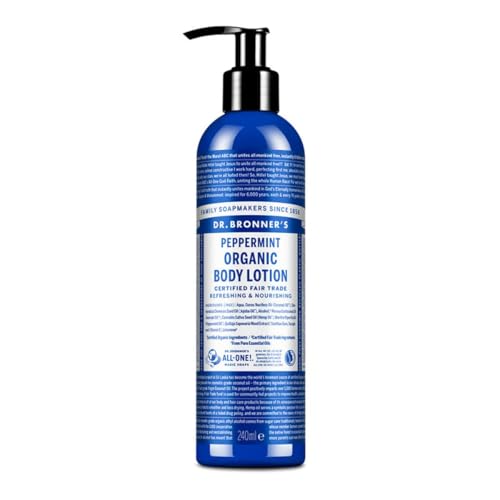 Body Lotion | Organic Peppermint, 236ml Recycled Bottle