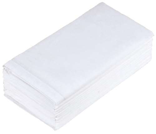 Dining Cloth Napkins | Set of 12, 100% Cotton, 18x18 Inches