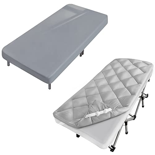 Cot Sheets | Soft Gray, Fits Standard Cots