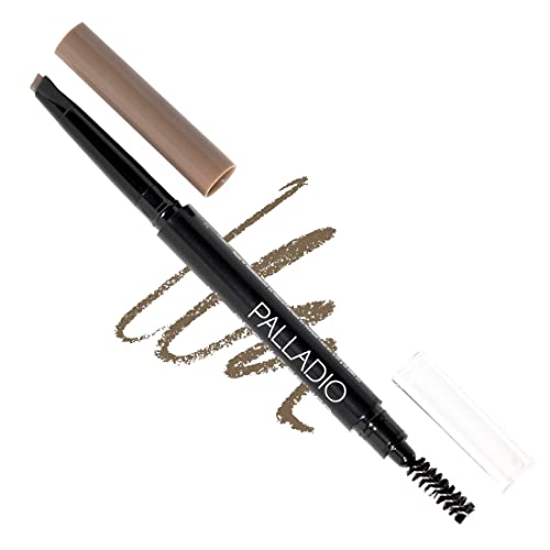 Eyebrow Definer Pencil | Triangular Tip, Buildable Colors, Includes Spoolie Brush