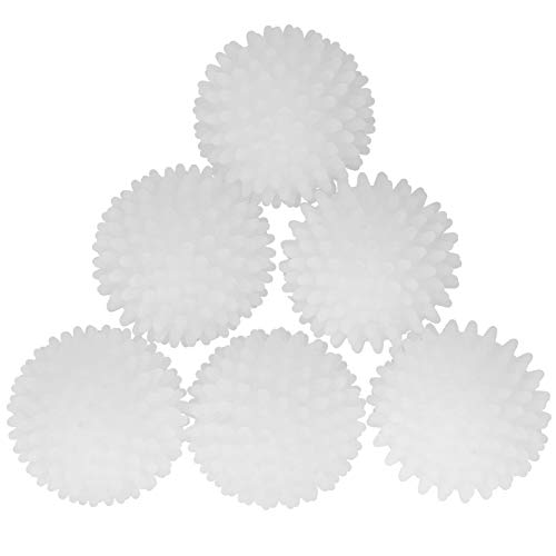 Dryer Balls | 12 Pcs, Reusable, PVC Quick Dry, Softener Alternative, White