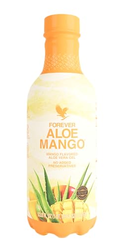 Aloe Vera Drink | Infused with Mango, Gluten-Free, 1 Liter