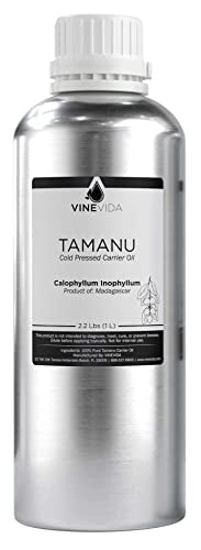 Carrier Oil | Undiluted Tamanu, 32 fl oz, Ideal for DIY Candles and Soap Making