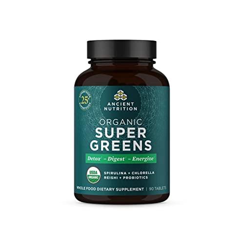 Superfood Tablets | Organic Greens, Probiotics, 30 Servings