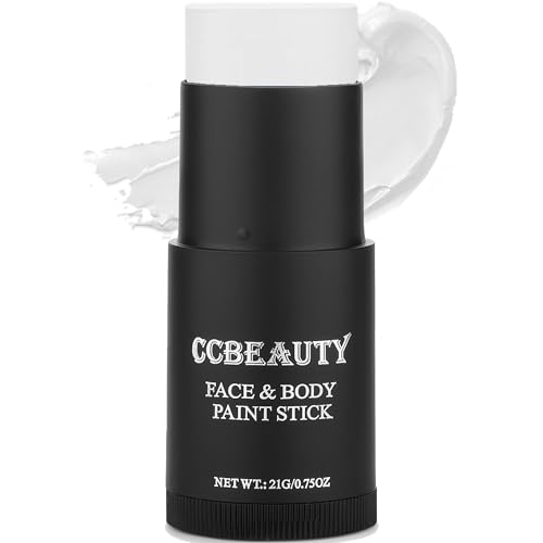 Body Paint Stick | White, Hypoallergenic, Ideal for Halloween & Cosplay