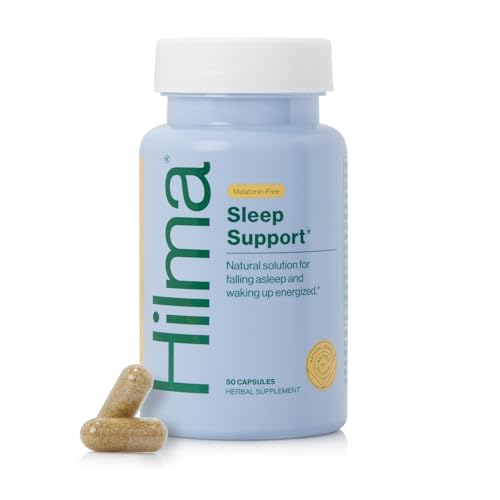 Sleep Supplement | Magnesium & L-Theanine, 50 Vegan Capsules