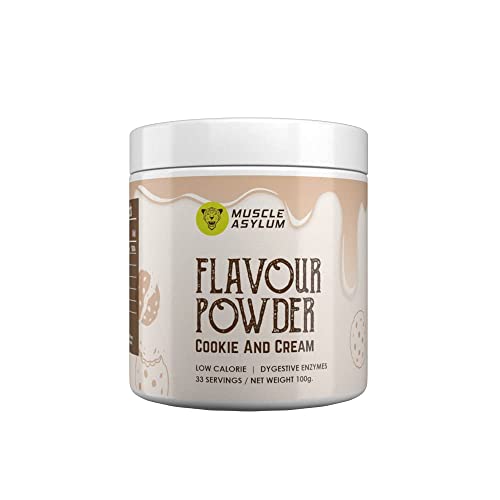 Flavour Powder | Cookie & Cream, 33 Servings, 100g