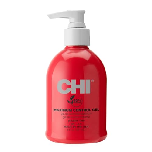 Hair Gel | Firm Hold, 8 Oz, Heat Protection, Sulfate & Paraben-Free