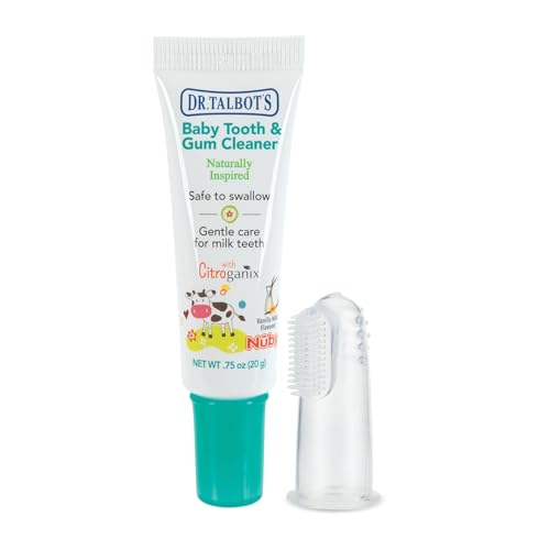 Kids Toothpaste | Naturally Inspired, Vanilla Milk Flavor, Includes Silicone Finger Massager