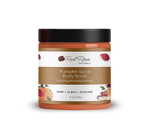 Body Scrub | Gently Exfoliating, Fall Scented, 8 oz