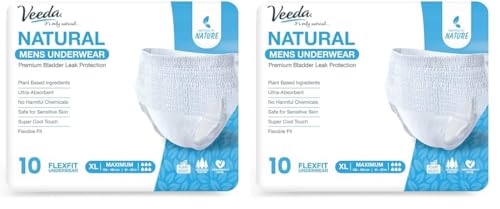 Incontinence Underwear | Maximum Absorbency, 10 Count, Extra Large Size