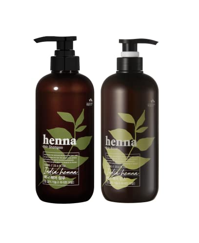 Shampoo & Rinse Set | Henna Infused, 700ml Each