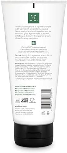 Shave Cream | Smooth Glide Formula, 6 Ounce