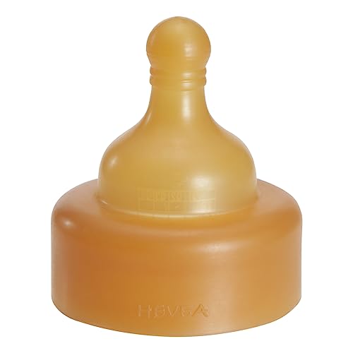 Baby Bottle Nipple | Medium Flow, 100% Natural Rubber, Single-Pack