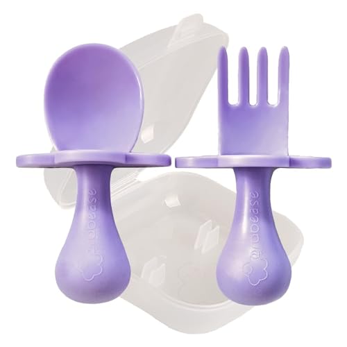 Baby Forks Set | BPA-Free, Phthalate-Free, Lavender Color, 1 Set