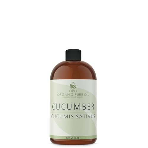 Cucumber Seed Oil | 8 oz, 100% Pure, Cold Pressed, Non-GMO, Vegan