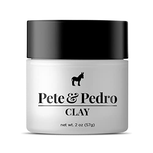 Hair Clay | Medium Hold, Matte Finish, 2 oz