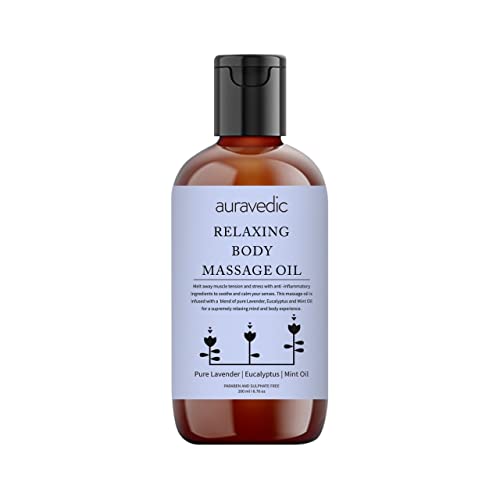 Massage Oil | Relaxing Blend with Lavender, Eucalyptus, and Peppermint