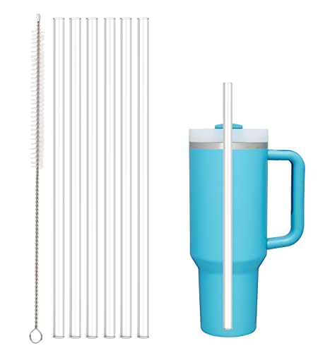 Replacement Straw | Compatible with Stanley 40 oz Cup, 6 Pack with Cleaning Brush