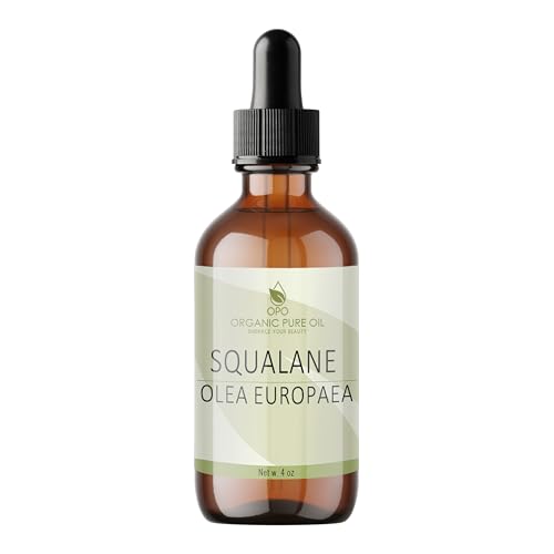 Squalane Oil | 100% Pure, 4 oz, Ultra Hydrating for Face, Skin, Hair, Body