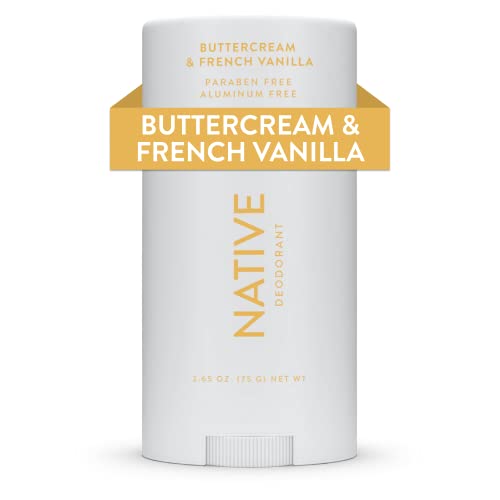 Deodorant | Naturally Derived Ingredients, 72 Hour Odor Control, Aluminum Free, Buttercream & Vanilla