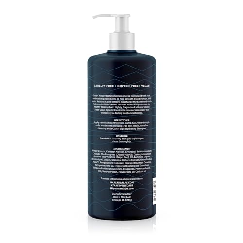 Conditioner | Sulfate Free, Infused with Kelp and Algae, 32 Fl Oz