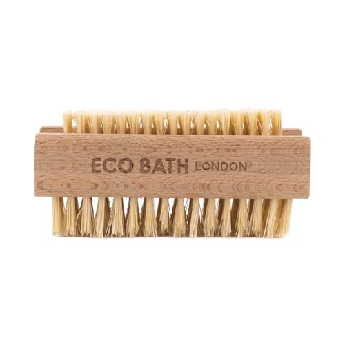 Nail Brush | Eco-Friendly, Double-Sided, Firm & Soft Bristles