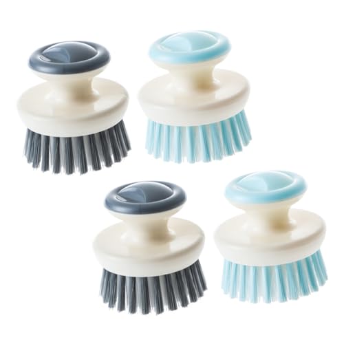 Scrub Brush | 4 Pack, Handheld, Multi-Purpose Cleaning