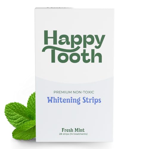 Teeth Whitening Strips | Enamel Safe, Fresh Mint, 28 Strips (14 Treatments)