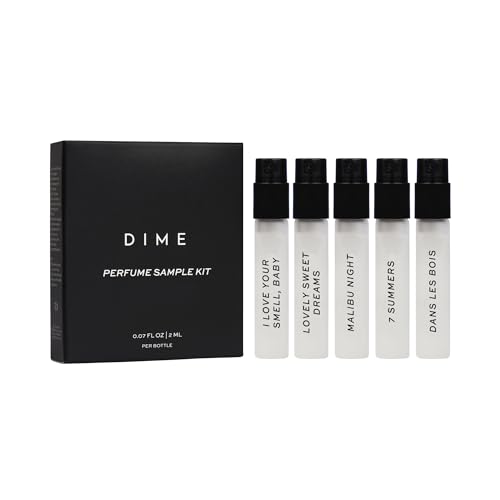 Perfume Sampler | Hypoallergenic, Clean Scents, Set of 5 (2 ml each)