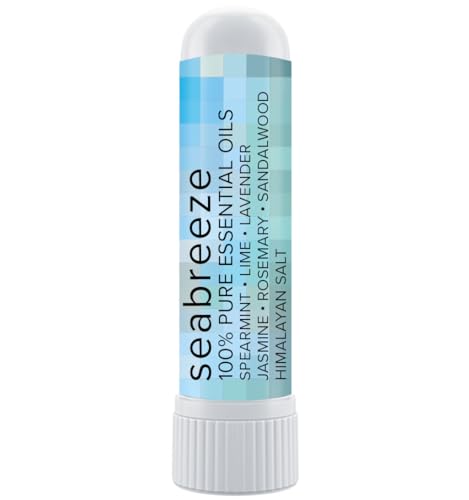 Nasal Stick | Sea Salt, Spearmint, Lavender, Rosemary, Sandalwood Oil, 100% Pure Essential Oils