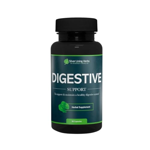 Digestive Support Capsules | Herbal Formula for Normal Function, 90 Count