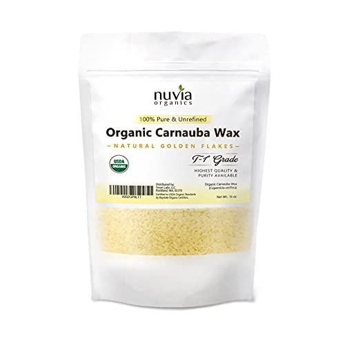 Carnauba Wax | 100% Vegan, Food Grade, 16oz