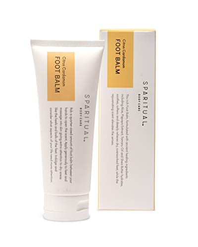 Foot Balm | 3.4oz, Natural Hydration, Soothing, Softening with Aloe Vera, Papaya Extract, Shea Butter