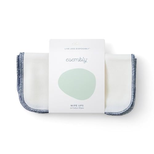 Baby Wipes | Organic Cotton, Reusable, 12 Pack