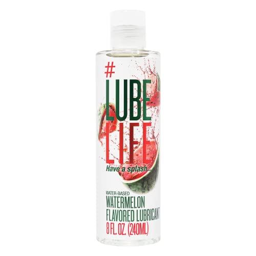 Water-Based Lubricant | Watermelon Flavor, 8 Fl Oz