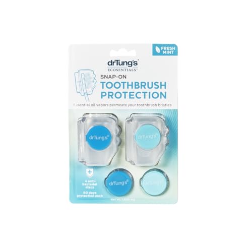 Toothbrush Protector | Travel Case, Pack of 2, 60 Days of Protection