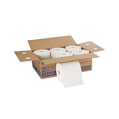 Paper Towel Roll | 8” High-Capacity, 1150 Feet, 6 Rolls Per Case