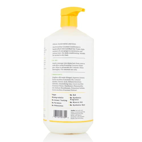 Conditioner | Ultra Hydrating, Normal to Dry Hair, Vegan, 32 Fl Oz