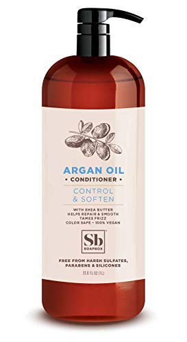 Soapbox Control & Soften Argan Oil Conditioner - 16 oz