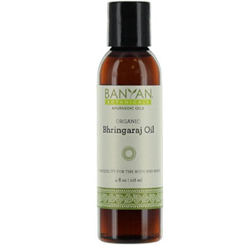 Hair Oil | Organic Herbal Formula, 4 oz, Supports Hair Growth