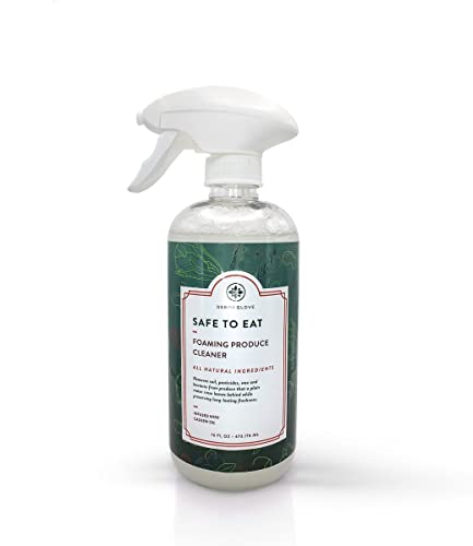 Produce Cleaner | Non-Toxic Foam, Removes Wax & Grime - 16 fl oz