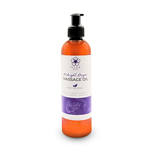 Massage Oil | Soothes Sore Muscles, Relieves Stiffness, 8 oz